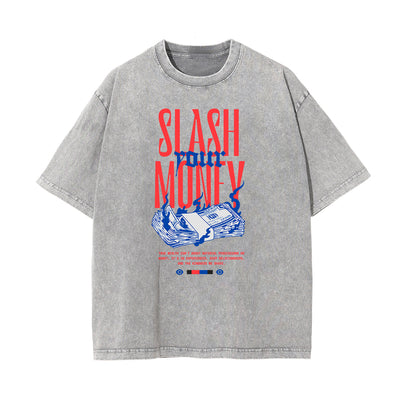 Rebellious Streetwear Pattern T Shirt
