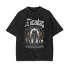Street Style Washed Faded Thick Tee
