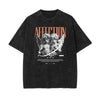Stone Wash Cupid Statues Graphic Tee