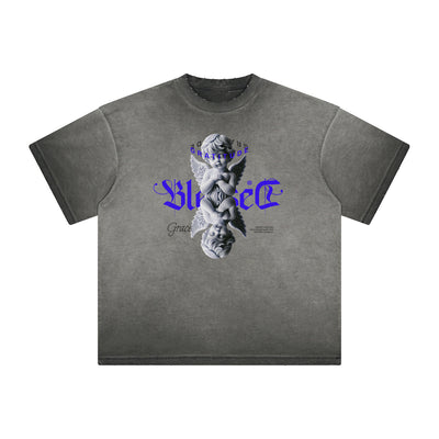 Heavyweight Cupid Statues Graphic Tee