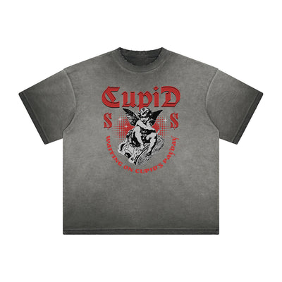 Heavyweight Cupid Statues Graphic Tee