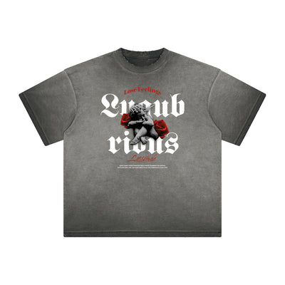 Heavyweight Cute Cupid Graphic Tee