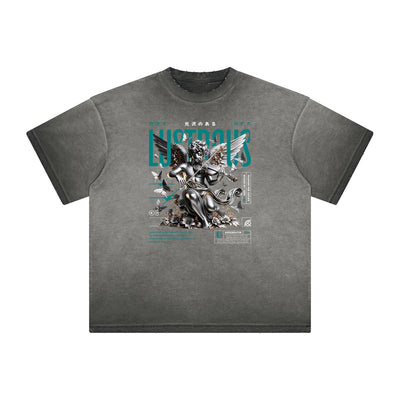 Heavyweight Cute Cupid Graphic Tee