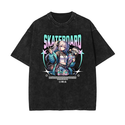 Thick Y2K Anime Graphic Tee