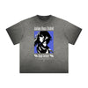 Distressed Y2K Anime Streetwear Pattern Tee