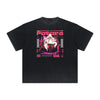 Distressed Y2K Manga Style Graphic Tee