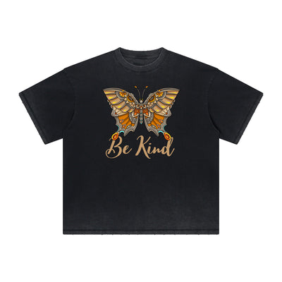 Heavyweight Butterfly Graphic T Shirt