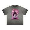 Distressed Celestial & Angel Graphic Tee