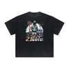 Heavyweight Faded Gangsta Pattern Tee