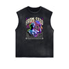 Vanquisher Neon Y2K Graphic Tank Top