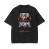 Celestial & Angel Statue Pattern Black Tee