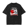 Washed Celestial & Angel Statue Pattern Tee