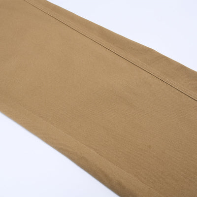 High Waisted Wide Leg Quilted Twill Utility Pants