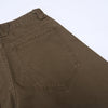Loose Fit Straight Leg Patchwork Casual Comfort Pants
