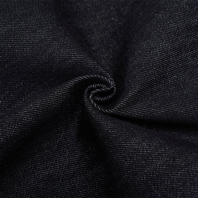 Wide Leg Dark Denim Jeans Classic Fit