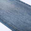 Distressed Hem Light Wash Wide Leg High Rise Jeans