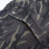 Camo Military Workwear Wide-Leg Cargo Utility Pants