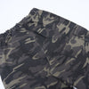 Camo Military Workwear Wide-Leg Cargo Utility Pants