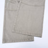 Vintage Washed Workwear Wide-Leg Relaxed Cargo Pants