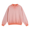 Women's Acid Wash Distressed Sweatshirt-INNBLAC