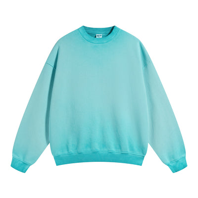 Acid Washed Distressed Sweatshirt