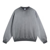 Women's Acid Wash Distressed Sweatshirt-INNBLAC