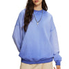 Women's Acid Wash Distressed Sweatshirt-INNBLAC