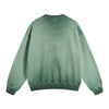 Women's Acid Wash Distressed Sweatshirt-INNBLAC