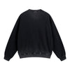 Women's Acid Wash Distressed Sweatshirt-INNBLAC