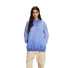 Women's Acid Wash Distressed Sweatshirt-INNBLAC