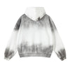Women's Brush Paint Double Slider Zip Hoodie-INNBLAC