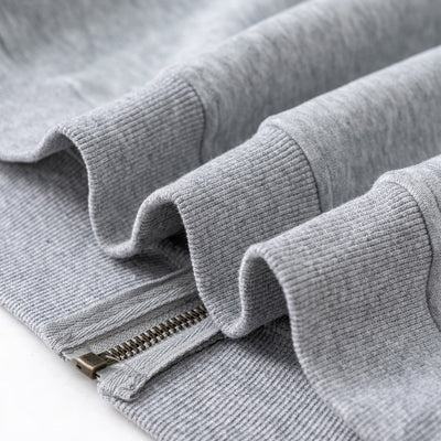 Casual Stand Collar Zipper Sweatshirt-INNBLAC Fashion Apparel