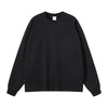 Crew Neck Solid Color Sweatshirt