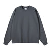 Crew Neck Solid Color Sweatshirt