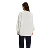 Women's Crew Neck Solid Color Sweatshirt-INNBLAC