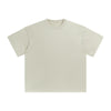 Distressed Edge Reverse Stitch Oversized Tee 7oz-INNBLAC