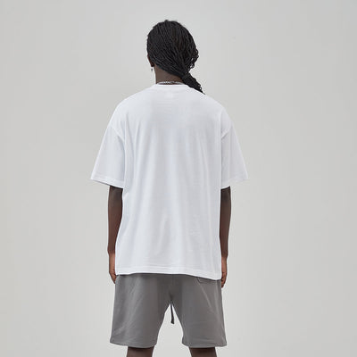 Drop Shoulder Basic Tee 6.7oz-INNBLAC