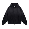 Faded Double Slider Zip Hoodie