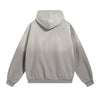 Women's Faded Double Slider Zip Hoodie-INNBLAC