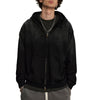 Faded Double Slider Zip Hoodie