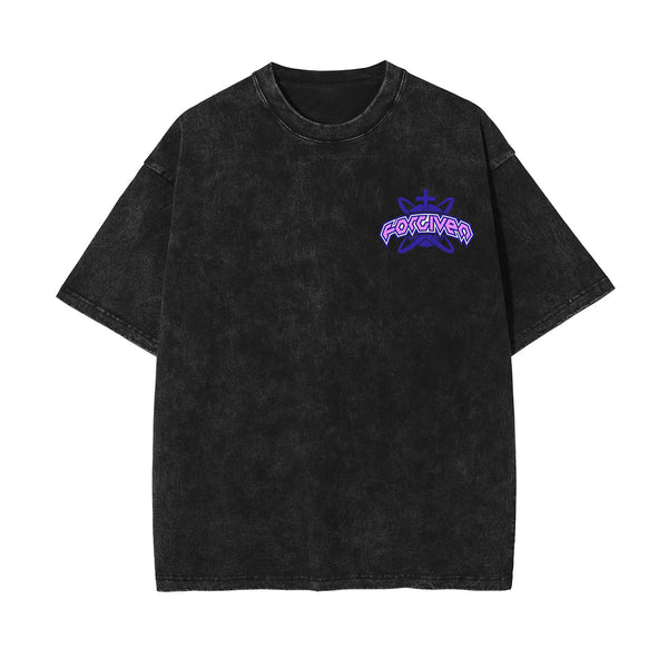 Forgiven Christian Y2K Graphic Tee-INNBLAC