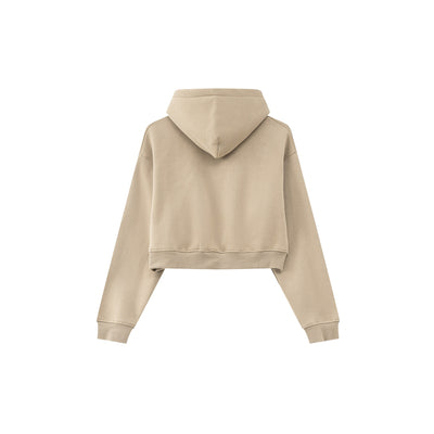 Cropped Zipped Up Hoodie-41bb0b-16