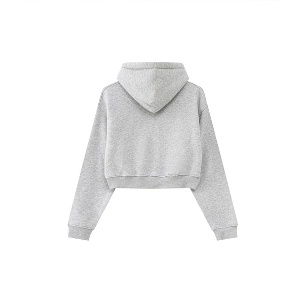 Cropped Zipped Up Hoodie-41bb0b-16