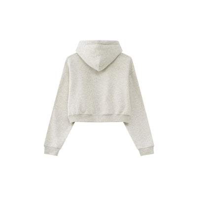 Cropped Zipped Up Hoodie-41bb0b-16