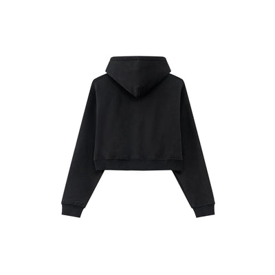 Cropped Zipped Up Hoodie-41bb0b-16