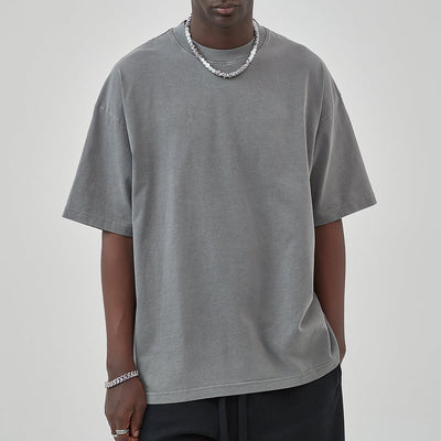 Heavyweight Basic T Shirt 8oz-INNBLAC