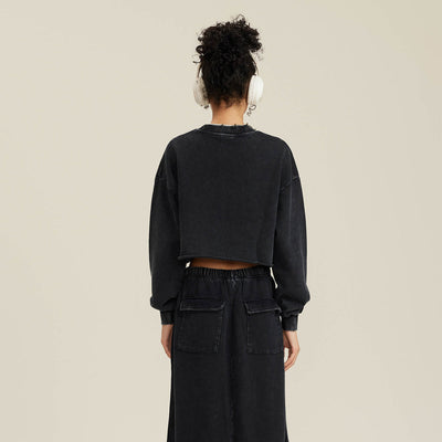 Heavyweight Rough Edge Crop Top-41bb0b-16