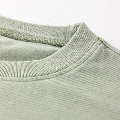 Women's Heavyweight Vintage Rough Edge T Shirt 8oz-INNBLAC
