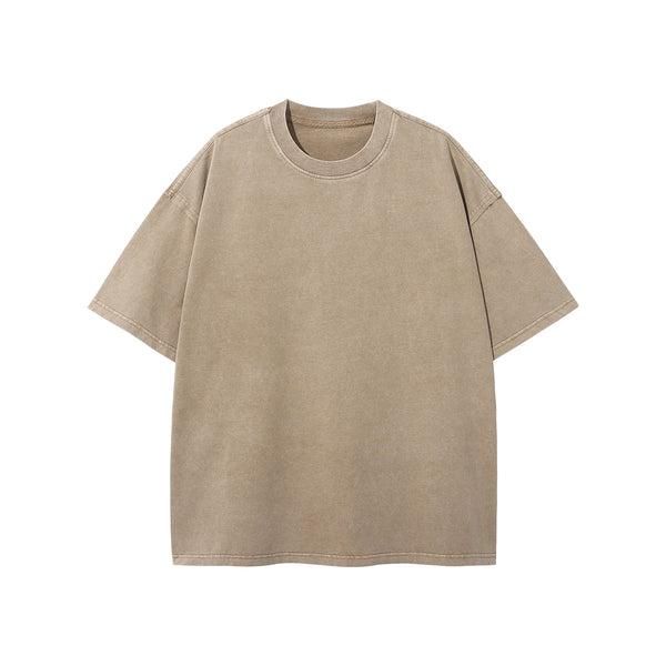 Heavyweight Vintage Rough Edge T Shirt 8oz-INNBLAC