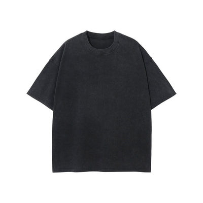 Heavyweight Vintage Rough Edge T Shirt 8oz-INNBLAC